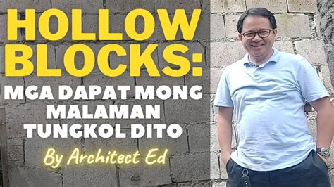 tagalog ng hollow blocks|Hollow Blocks: Mga Dapat Mong Malaman Tungkol Dito .
